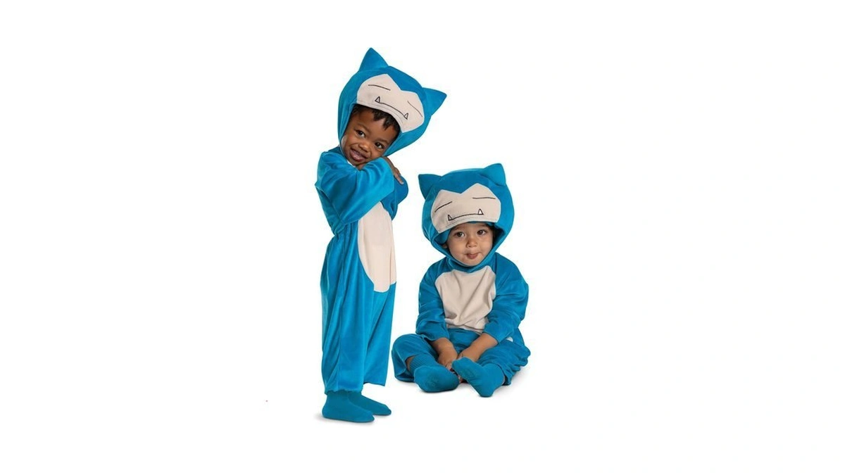 Disguise Pokémon Snorlax Costume For Kids, Officially Licensed Sonic The
