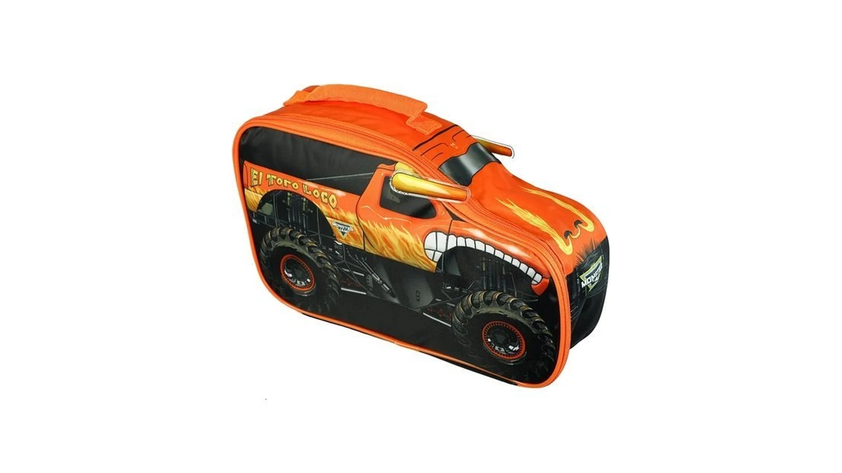 Intimo Monster Jam Lunch Box El Toro Loco 3d Insulated