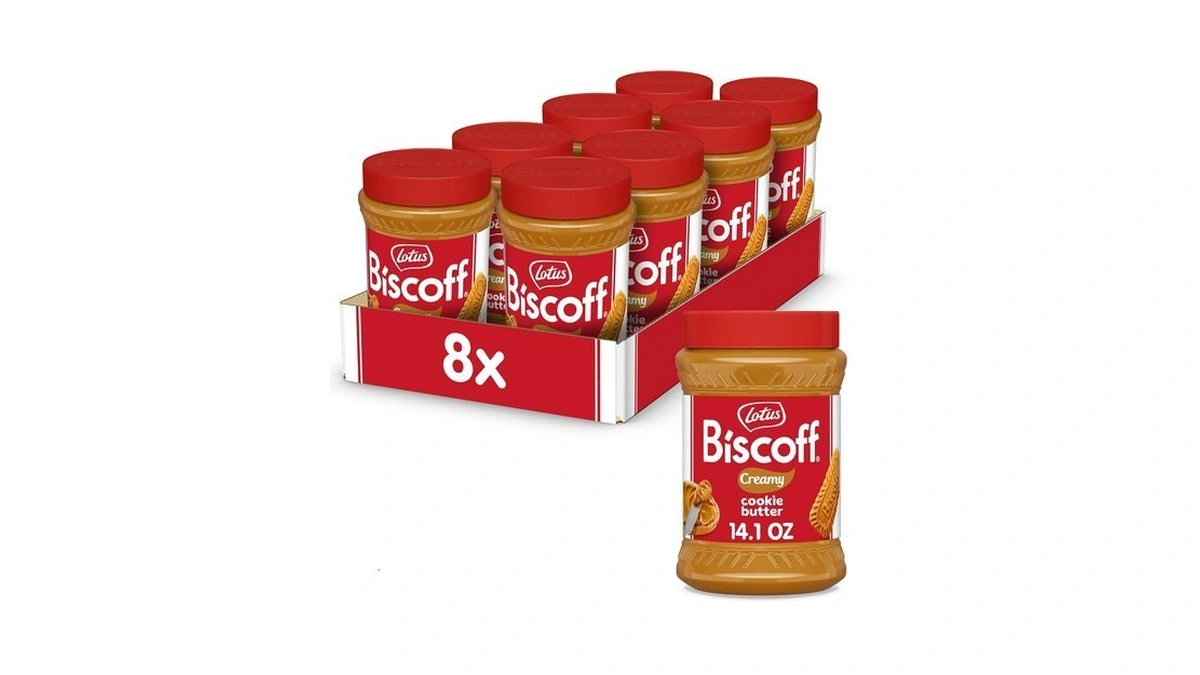 Lotus Biscoff, Cookie Butter Spread, Creamy, Non Gmo + Vegan,