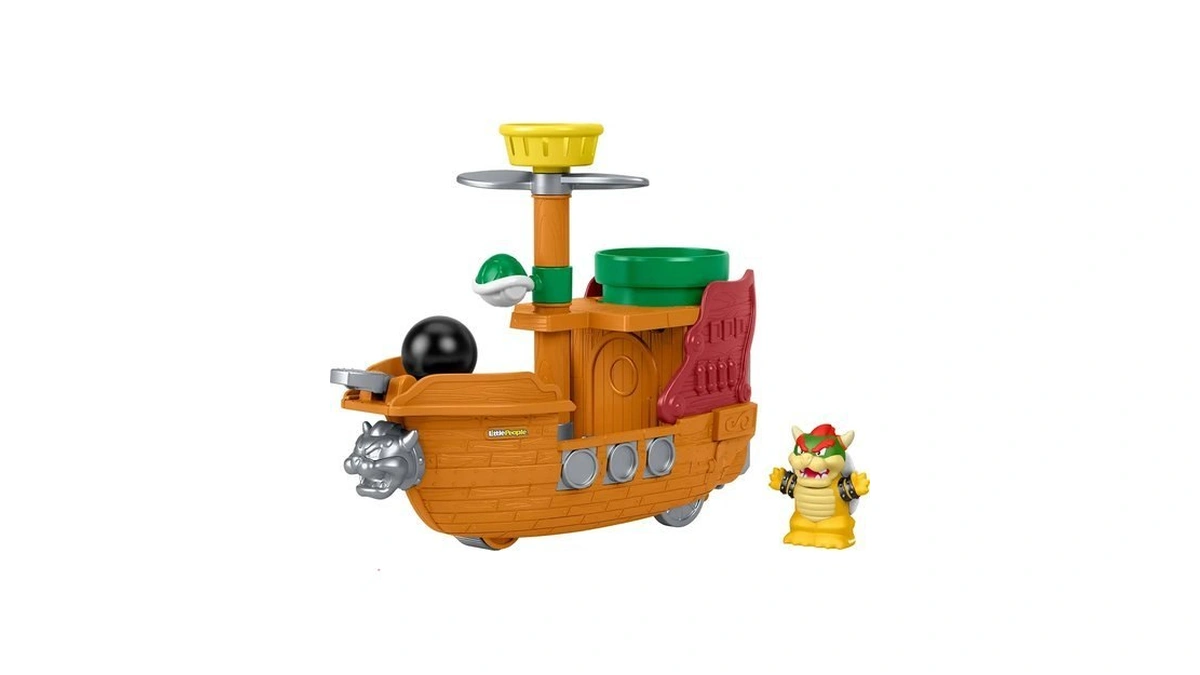 Fisher-price Little People My Mario Bowser’s Airship Toy