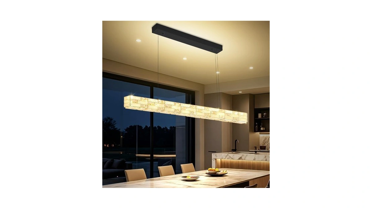 Amazon : Wosohyun Modern Rectangular Crystal Chan