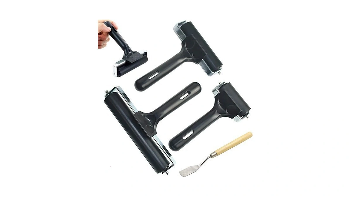 Hrjzf Soft Rubber Brayer Rollers For Crafting Brayer Rollers For