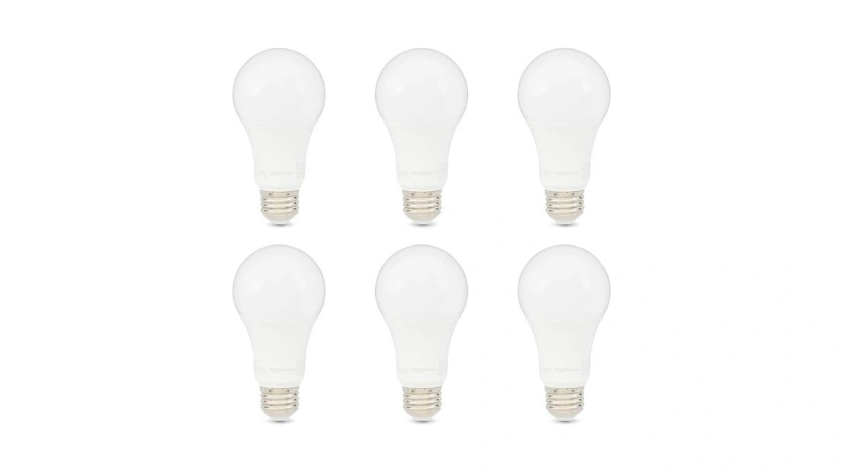Amazon Basics A19 Led Light Bulbs, 100w Equivalent, 15w, E26