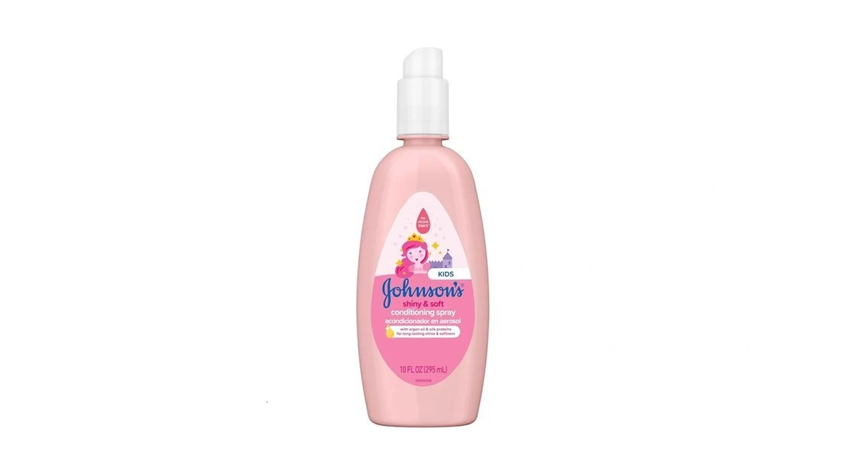 Johnson's Kids Shiny & Soft Hair Conditioning Spray, 10 Fl