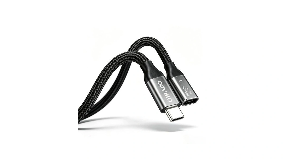 Amazon code: Oirabo Usb C Extension Cable 1.6ft/20gbp