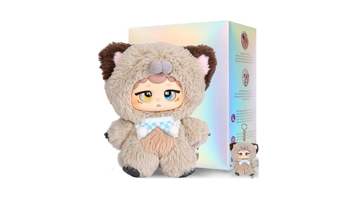ππ-π©π¨π°ππ«ππ Plush Interactive Toy With Multiple Languages Switchable, Mini Communicatible