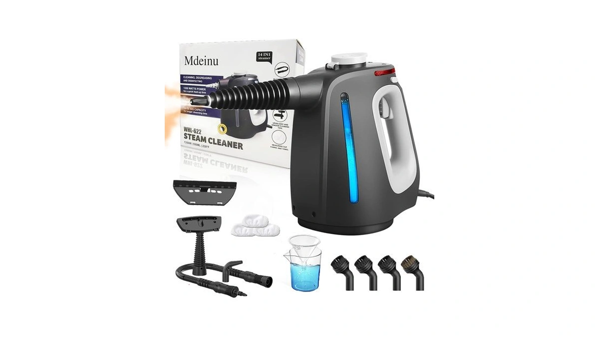 Pressurized Handheld Steam Cleaner For Home, Multi-surface Steamer With 14