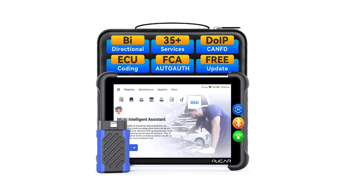 Mucar 892bt Full System Ai Bidirectional Scan Tool, Free Lifetime