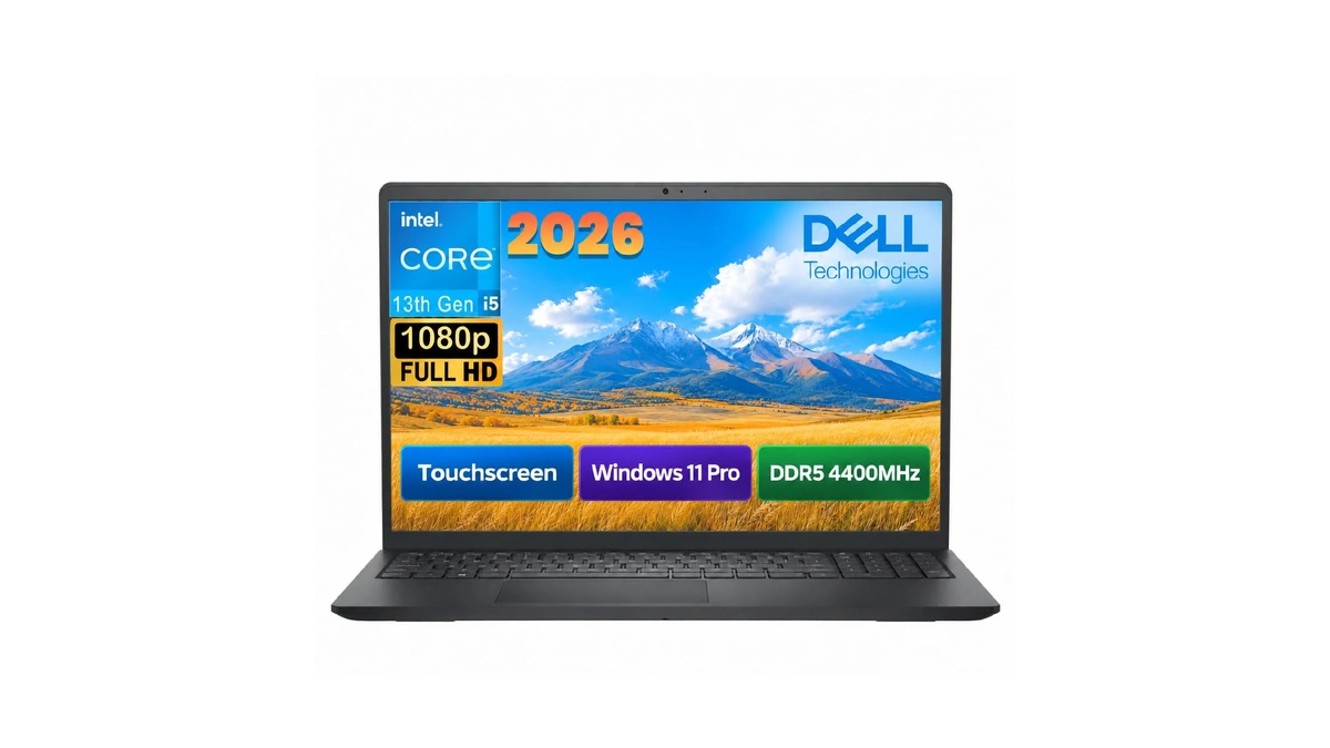Dell 15 Touchscreen Laptop, Intel 13th Gen Cpu, 16gb Ddr5