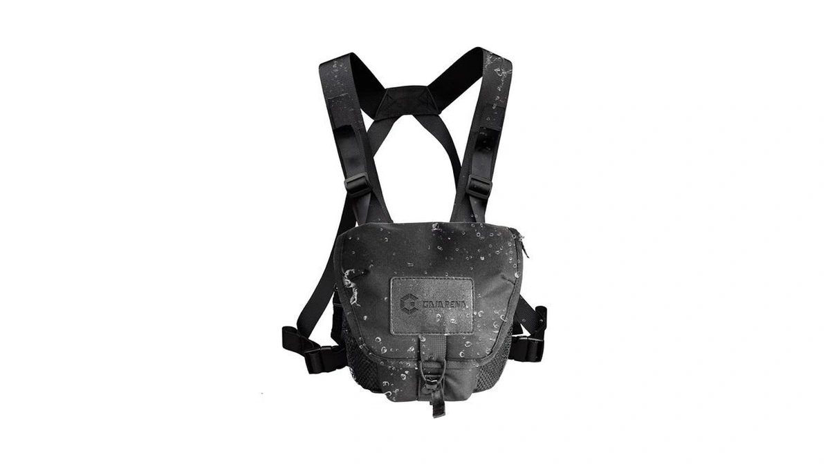 Gaiarena Binocular Harness Chest Pack, Waterproof Bino Harness With Rangefinder