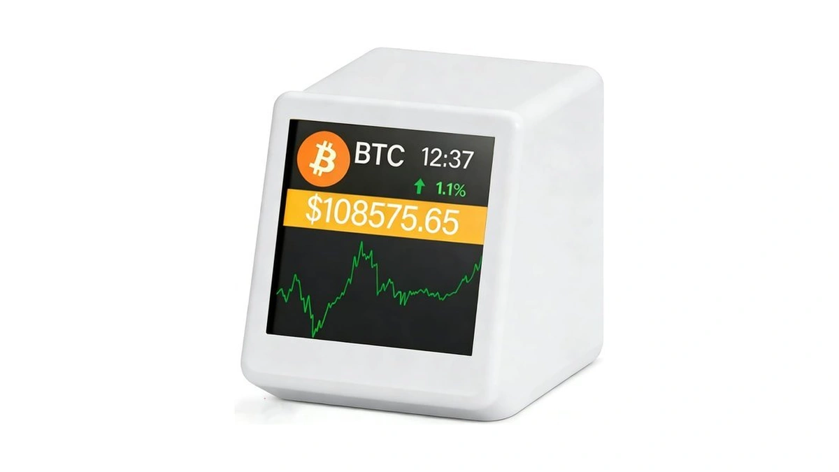 Bitcoin Ticker - Crypto Price Display Ticker For Top 1,000