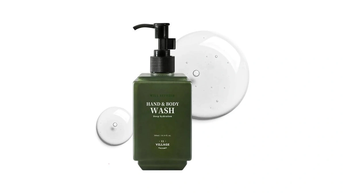 Village11factory Will Refresh Hand And Body Wash (300ml/10.14 Fl.oz.) Premium