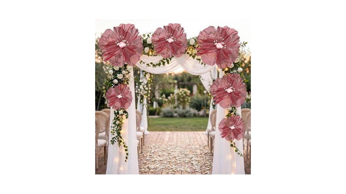 Norme 3 Pcs Large Flowers For Decor, Giant Paper Flowers,