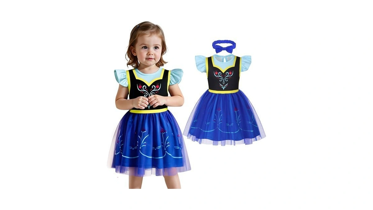 Cotrio Infant Halloween Costume Baby Girl Princess Dress Toddler Birthday
