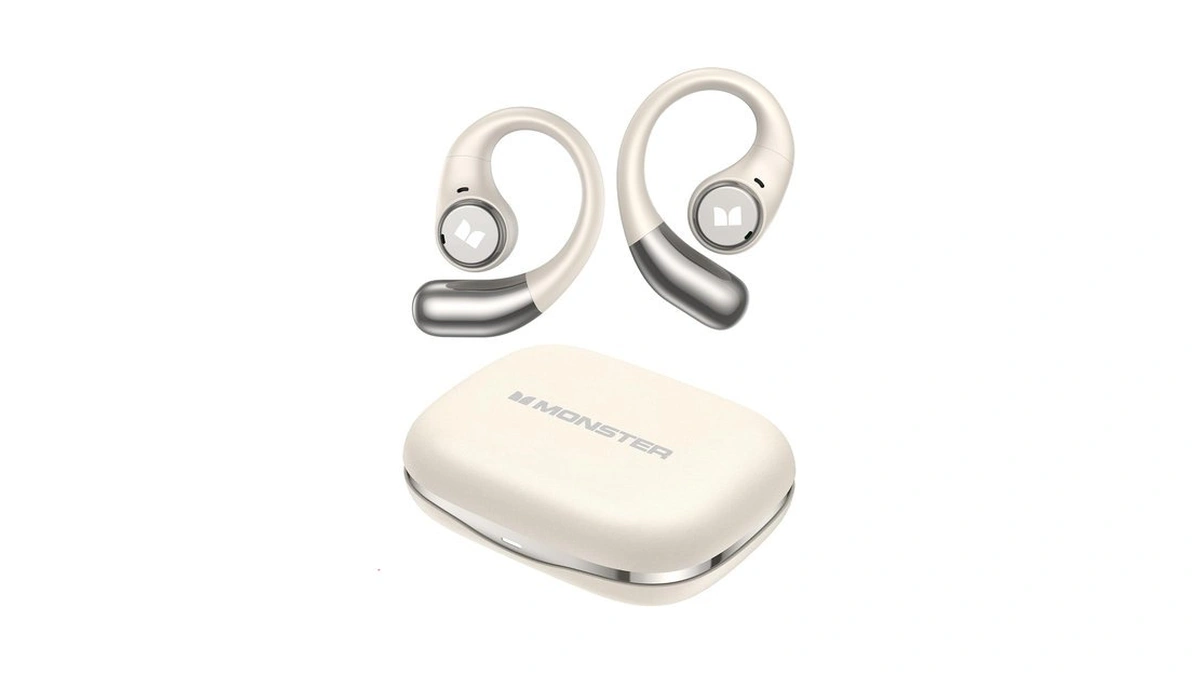 Monster Open Ear Ac336 Headphones, Bluetooth 6.0 Wireless Earbuds With