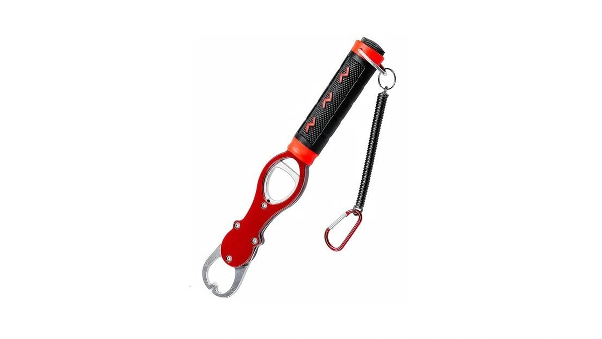 Fish Lip Gripper With Scale, 40 Lb Fish Grabber, Fishing