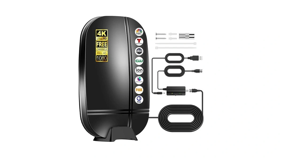 2026 Upgraded Tv Antenna Indoor Outdoor, Digital Antenna For Smart