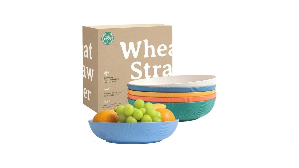 Homienly Salad Bowls, 60 Oz Large Salad Bowls For Kitchen,