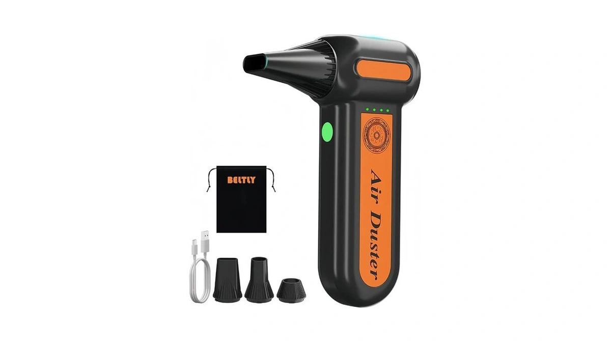Beltly Ft06 Powerful Compressed Air Duster, 150,000rpm Brushless Motor