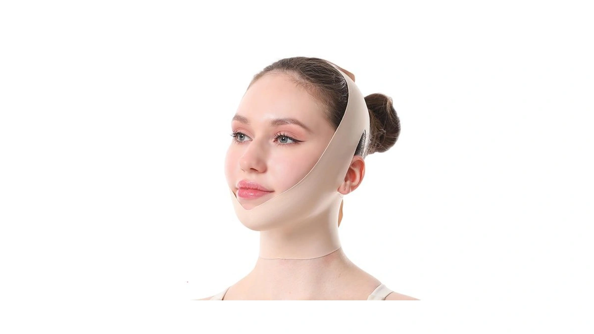 Spacemor Face Lift Belt, Chin Strap Lift Face (beige)