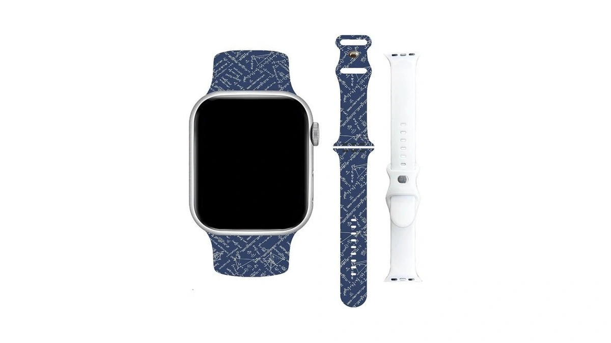 Baxilul Math Equation Print Sport Band Compatible With Apple Watch