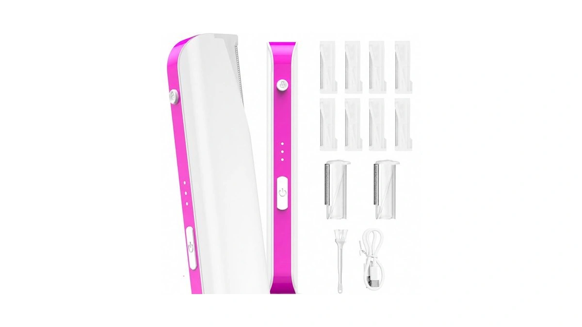 Gulove Sonic Dermaplane Razor For Women Face 10 Blades &