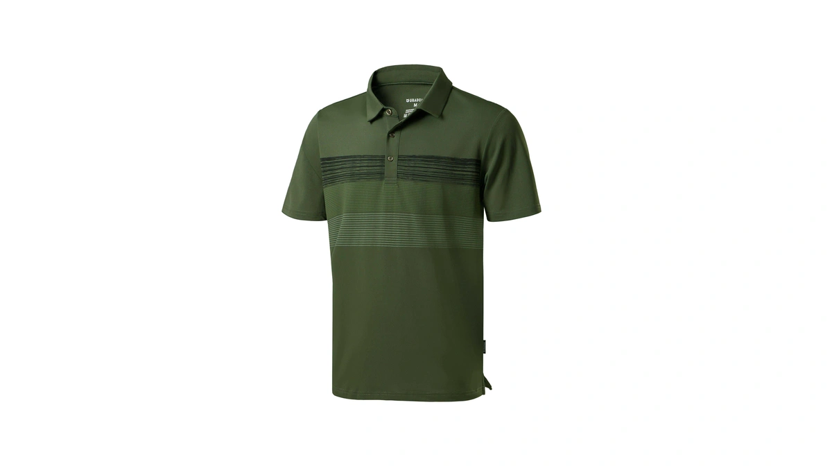Men's Golf Polo Shirts Dry Fit Short Sleeve Shirt, Dark