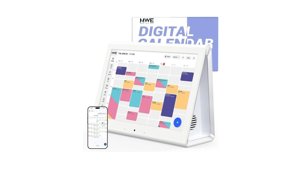 2026 New Upgraded Smart Digital Calendar, Family Planner No Subscription