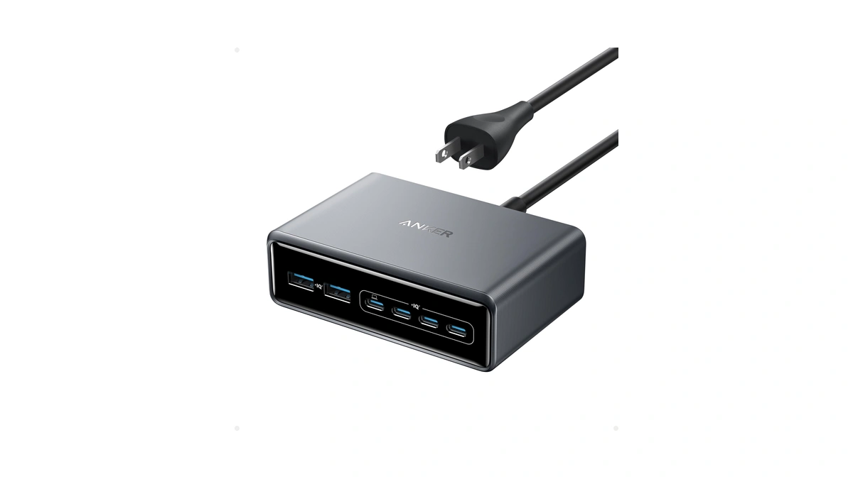 Amazon : Anker Prime Charging Station, 200w 6-por