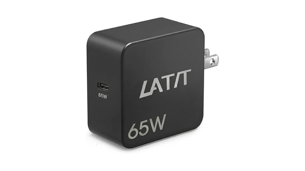 Latit 65w Usb C Fast Charger, 1-port Usb-c Wall Charger