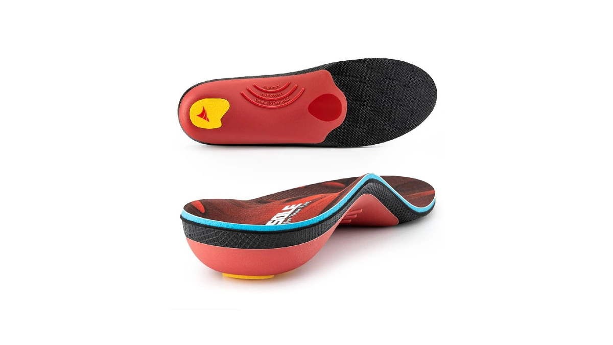 Valsole 250+ Lbs Plantar Fasciitis High Arch Support Insole For