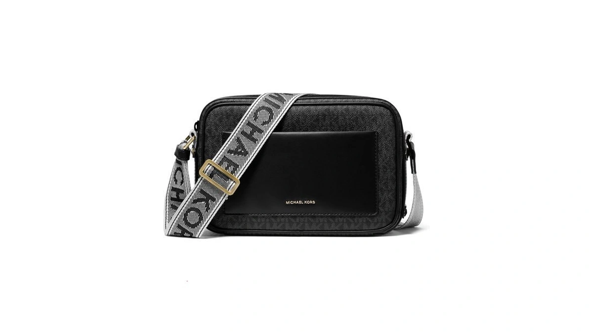 Michael Kors Maeve Large Pocket Crossbody Bag, Gold-tone Hardware/mk Signature