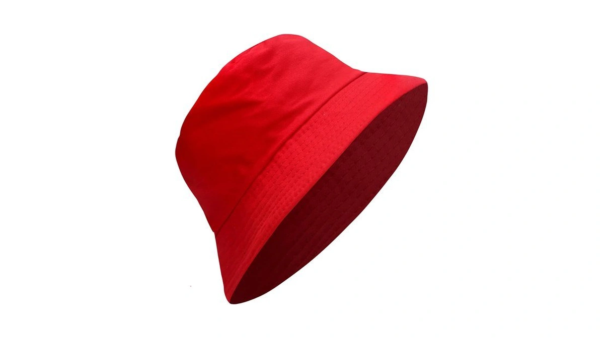 Pffy Reversible Bucket Hat For Women Men Cotton Sun Beach