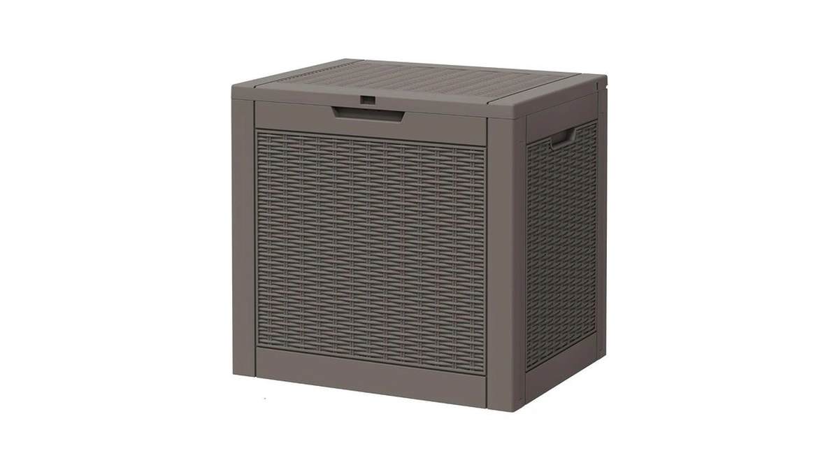 Kamaboko 30 Gallon Outdoor Storage Box Waterproof Deck Box For