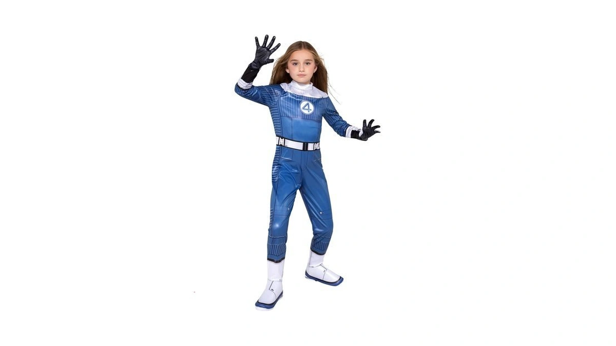 Marvel Invisible Woman Official Youth Halloween Costume - Premium Quality