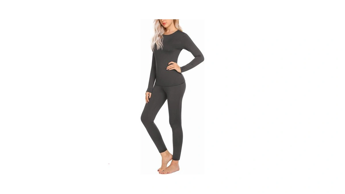 Ekouaer Thermal Underwear For Women Long Johns Sets Lightweight Base