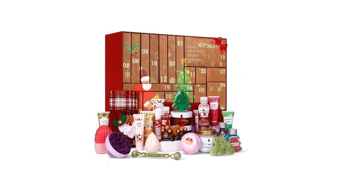 Advent Calendar 2026, 24 Days Of Beauty Advent Calendar, Bath