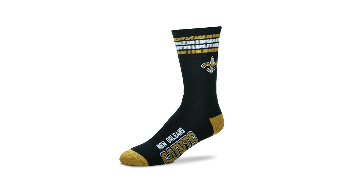 For Bare Feet Nfl Youth Stripe Deuce Crew