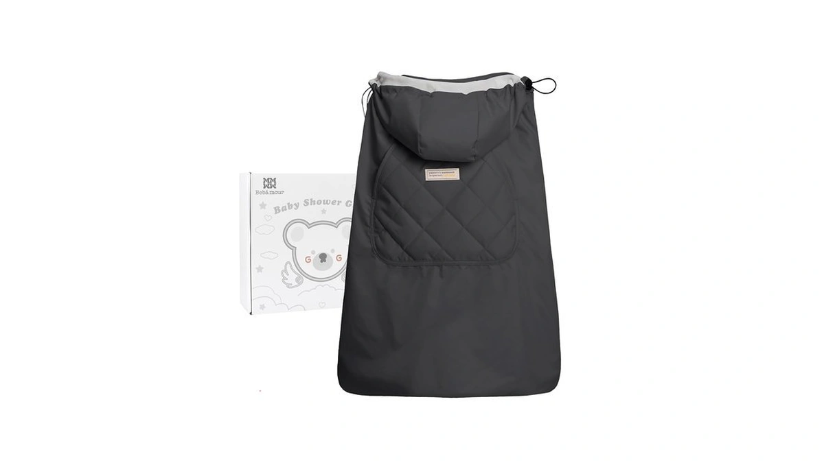 Bebamour Baby Carrier Winter Cover Universal Hoodie All Season Carrier