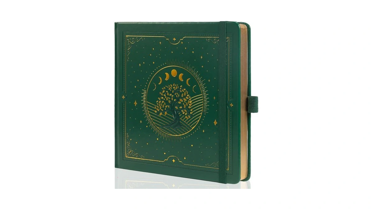 Tiefossi Tree Of Life Journal, Square Dotted Journal For Women