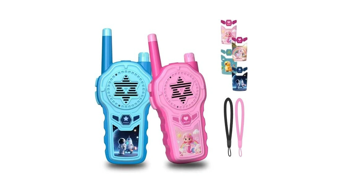 Eltoda W3 Walkie Talkies For Kids Toys For 3-12 Year