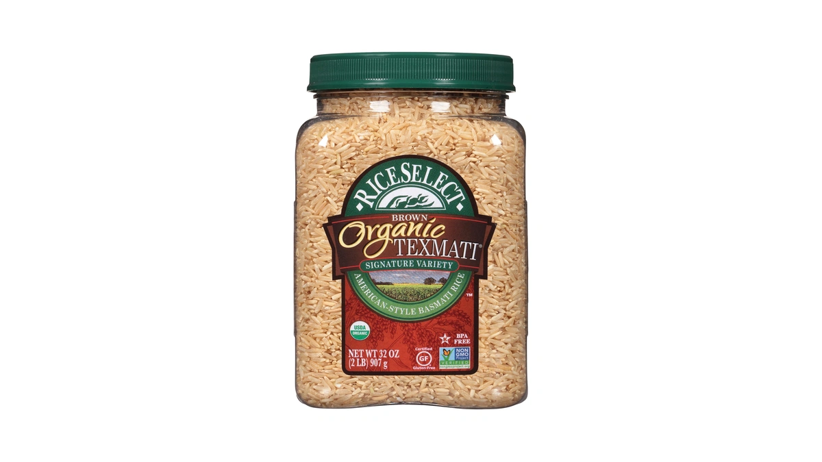 Riceselect Organic Texmati Brown Rice, Long-grain Basmati Rice