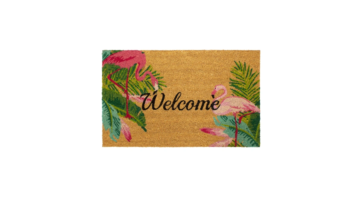Storm Stopper – Doormat Flamingo Duo All Weather Heavy Duty