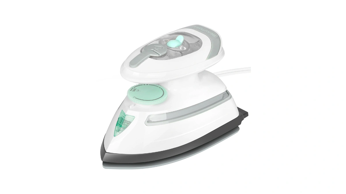 Beautural Mini Travel Steam Iron For Clothes With Dual Voltage,