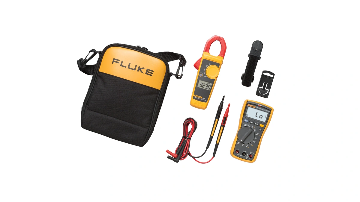 Fluke 117/323 Kit Multimeter And Clamp Meter Combo Kit For