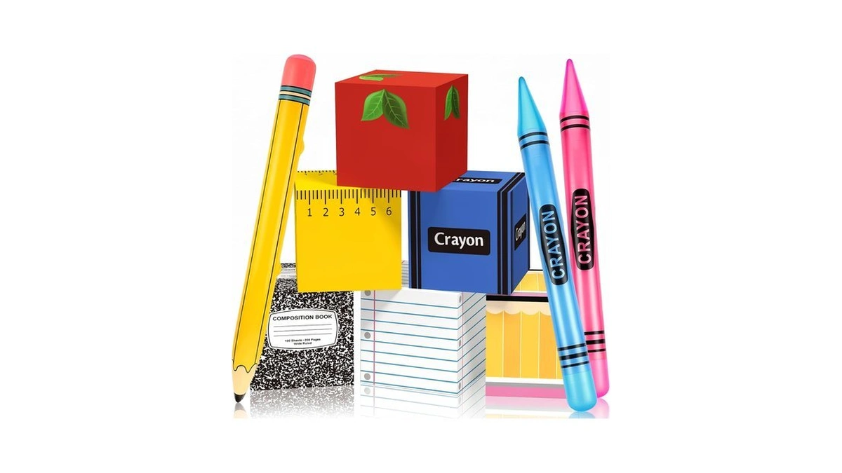 Nimbus Verse 9 Pcs Back To School Decorations, Boxes And
