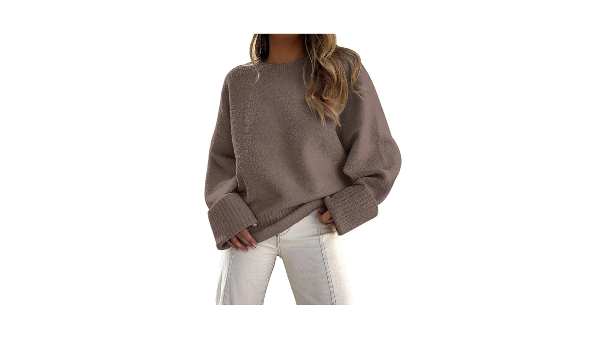 Lillusory Women Oversized Warm Cozy Knit Sweaters 2026 Fall Fashion