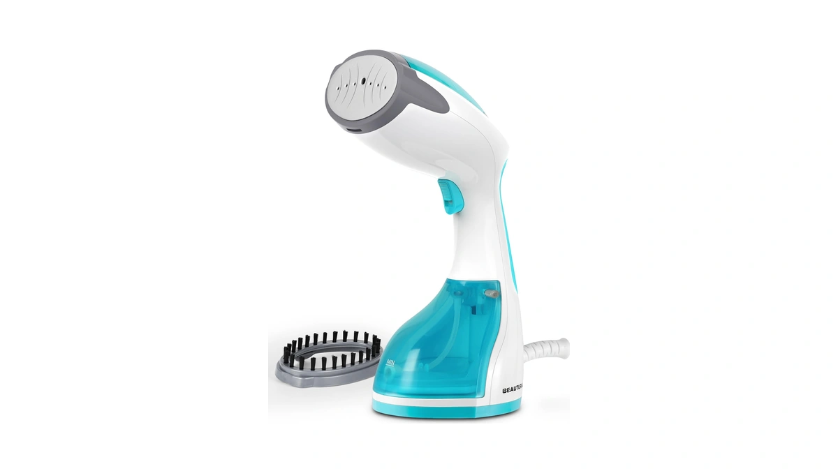 Beautural Steamer For Clothes, Handheld Garment Fabric Wrinkle Remover