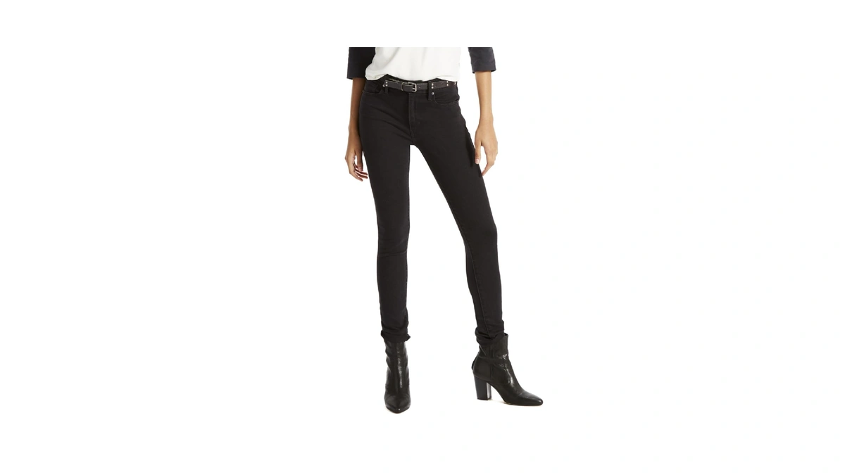 Levi's Women's 721 High Rise Skinny Jeans, Soft Black, 30