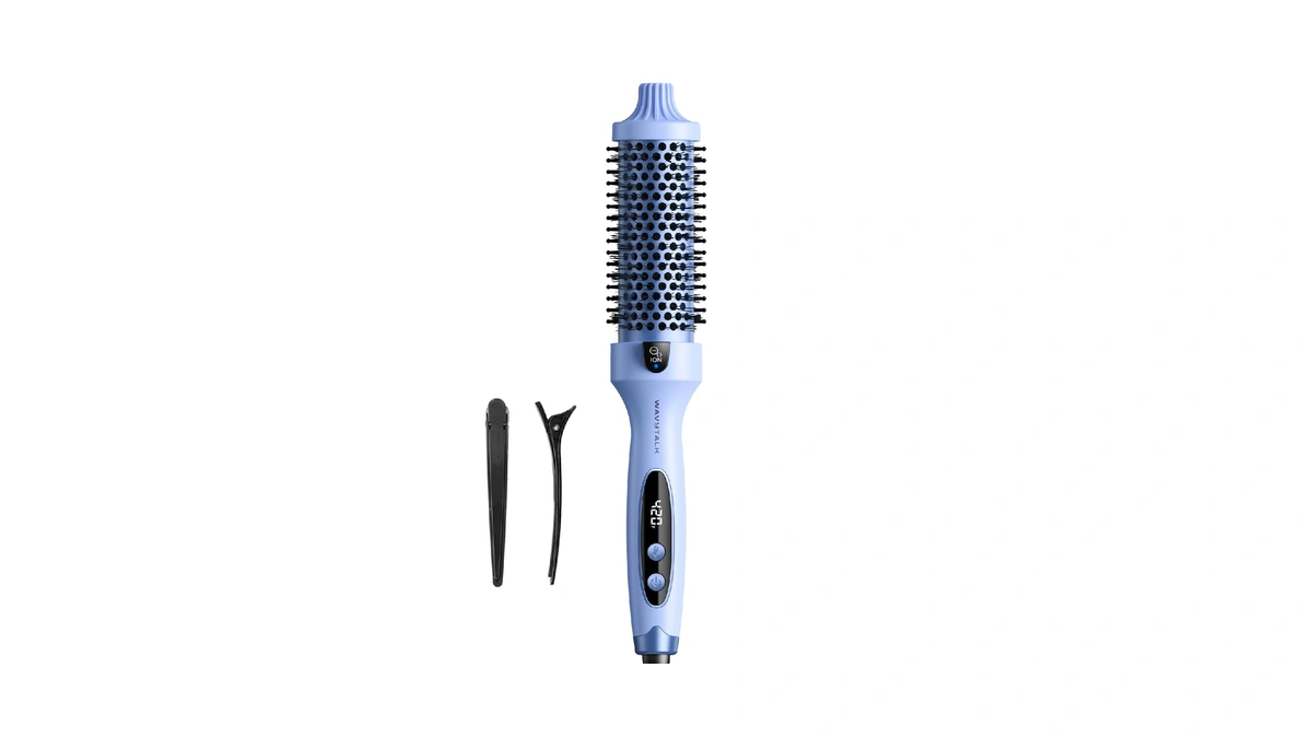 Wavytalk Thermal Brush Blowout Boost 1.5″ Heat Round Brush For